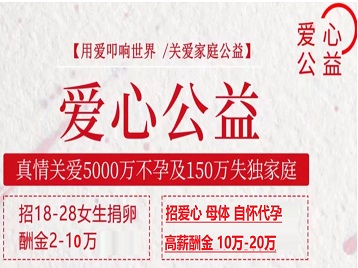 长治捐卵助孕生子 爱心志愿者招募